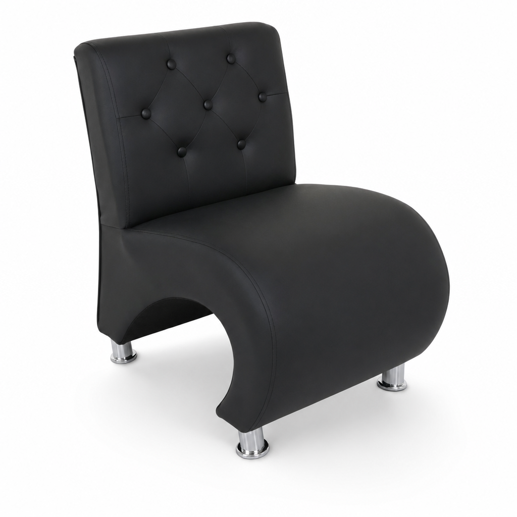 Sillon de Espera Botones Negros LIA - Auxiliar